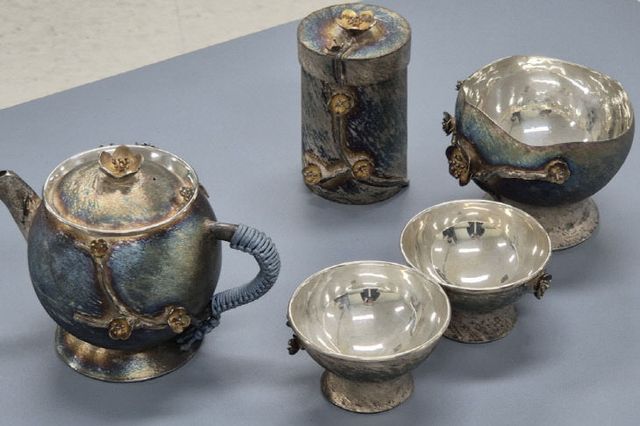 차도구세트-장군차를품은매화