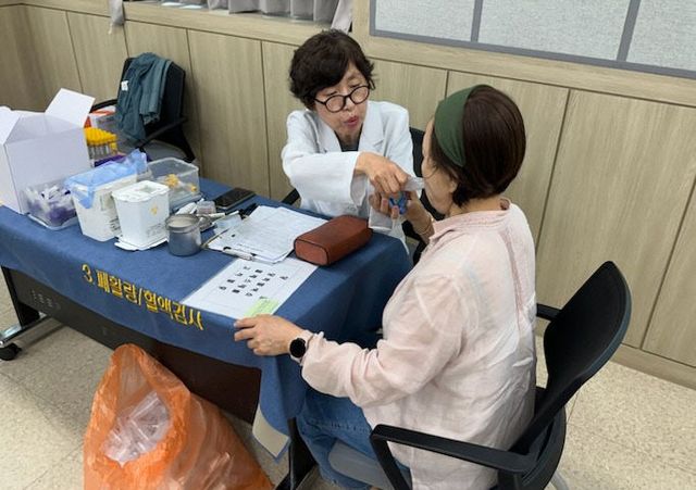 청양 여성농업인 특수 건강검진