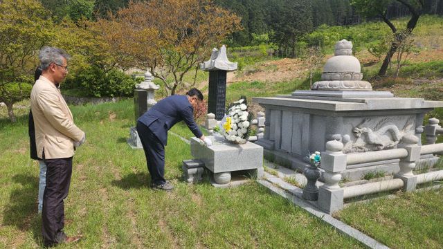 고창읍, 건국유공자 묘소참배(2) (1)