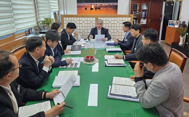 창원시, 도시공공개발국 현안사업 점검 회의 개최