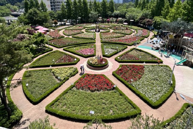 1-1. 좌광천 지방정원의 중심인 윗 있다