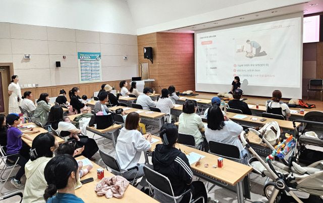 영유아 심폐소생술(CPR) 교육 상·하반기 확대 운영