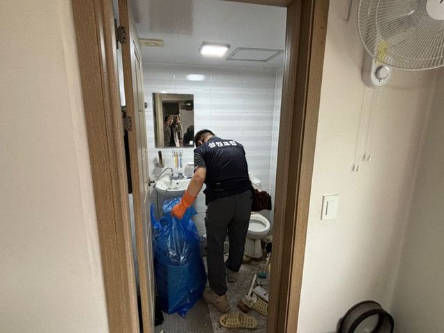 녹양동, 온정돌봄 서포터즈 성원크린과 쓰레기집 무료 청소 서