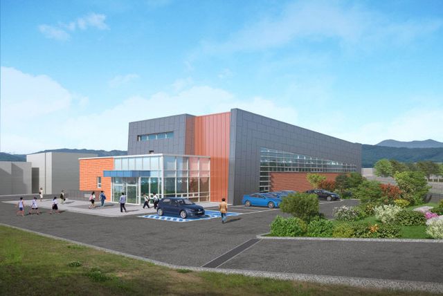 감물다목적체육관 조감도