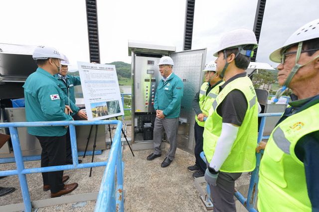 우기대비 국가 지방 하천 수문 점검