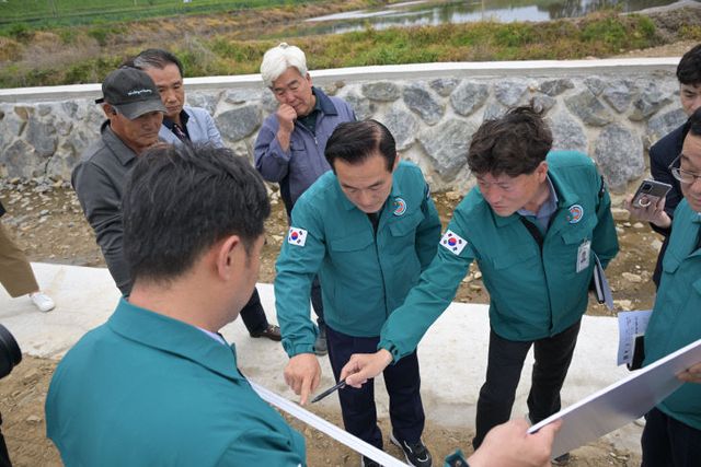 하천수해복구현장점검 (2)