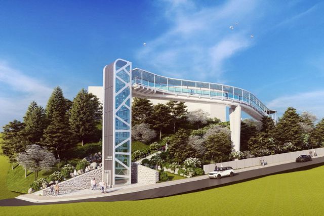 1. 영동군, 보행환경 개선사업(조감도)