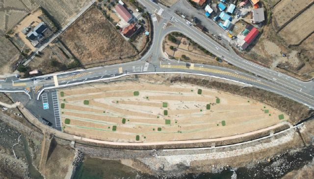 산청군 삼장 여울공원 파크골프장