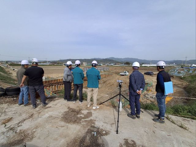 1. 서산시, 여름철 집중호우 대비 하천 점검1