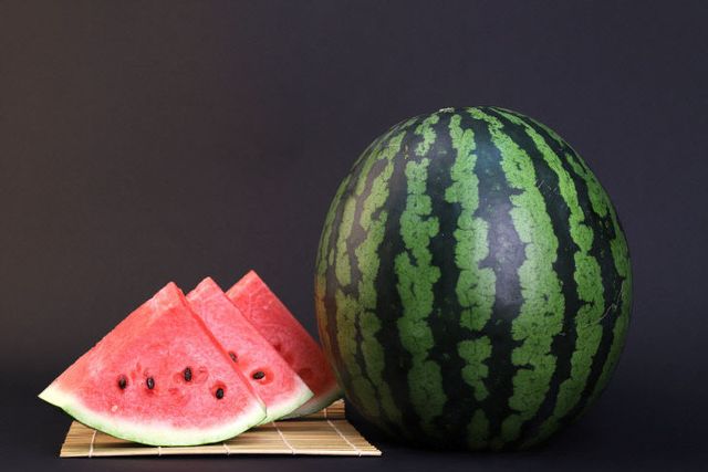 고창명품수박 실물 및 컷팅