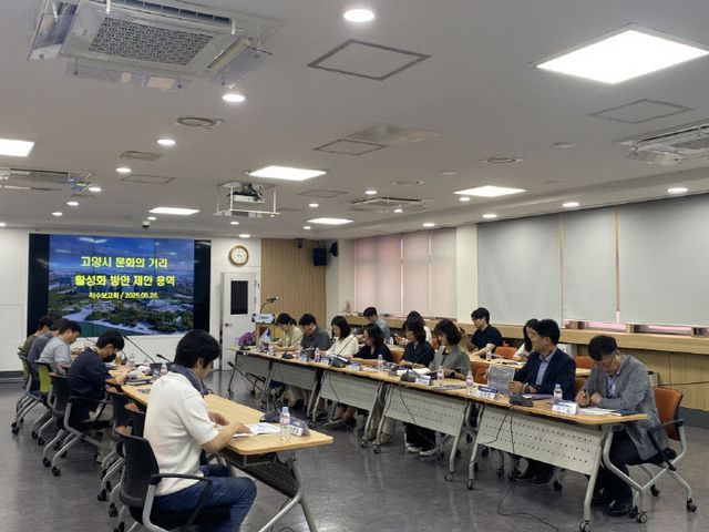 2. 고양시, ‘문화의 거리’ 활성화 방안 제안 용역 착수 (1)