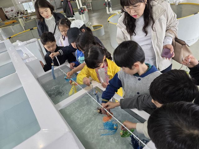 보도 2) 민물고기 산란장 체험행사(1)