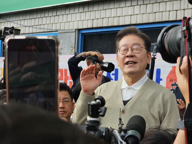 이재명 후보 금산방문1