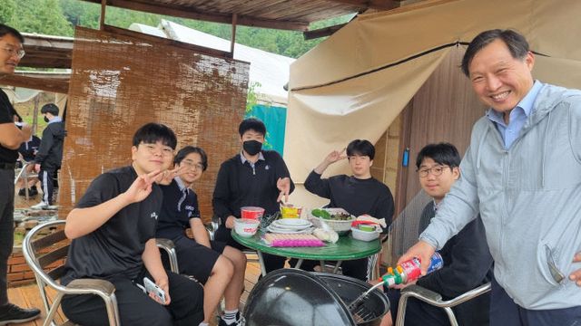 논산중 숲속의 힐링캠프 사진2