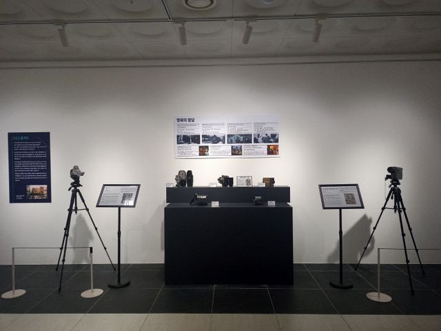 무비카메라 전시 모습