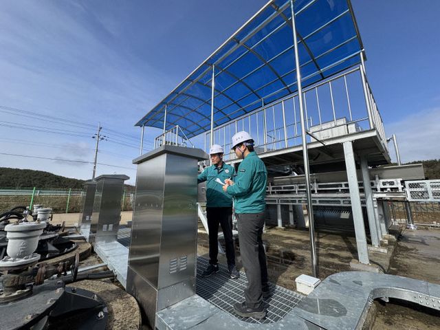 산청군 양수시설 점검