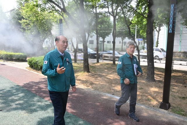 1. 동두천시, 여름철 대비 공원 및 산림 분야 주요 공사 현장