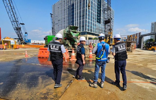 대형건축공사장 점검1