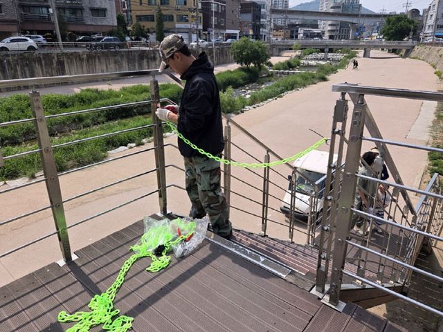 집중호우 대비 하천 차단 시설물 일제 점검 및 보수 실시