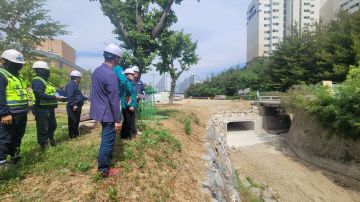 2. 아산시, 여름철 우기 대비 하수도시설 일제 점검 실시