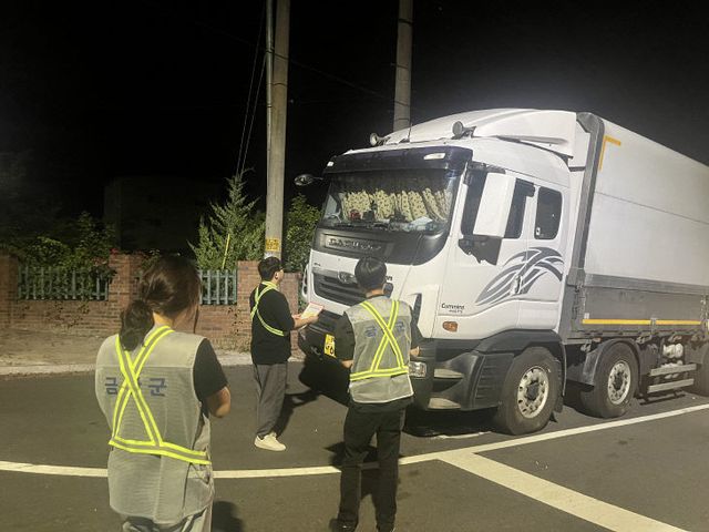 밤샘주차 집중 단속