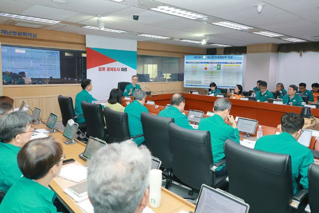 1. 대전시, 기후위기 속 여름철 재난대응 총력전1