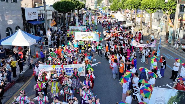 전국 품바 길놀이 퍼레이드_3(드론사진)