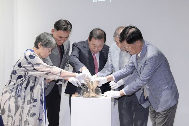 장욱진생가기념관 착공식2(문화유산과)