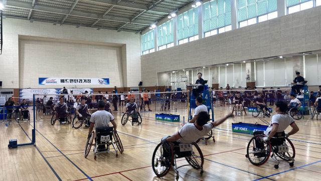 경기도장애인육회, 배드민턴(휠체어통합 4인조)