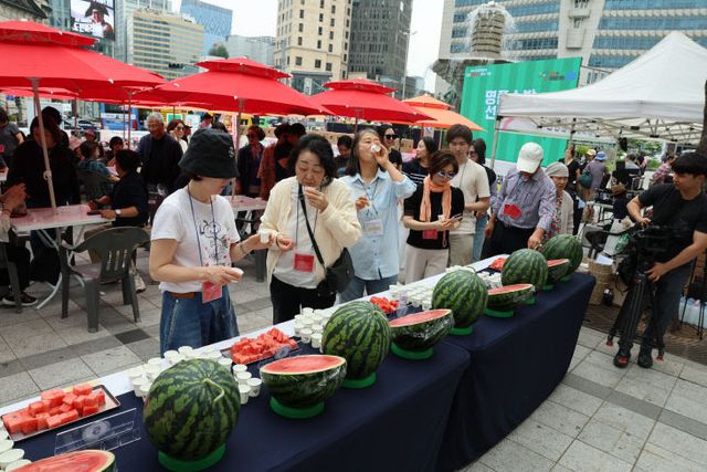 지리적표시 고창 명품수박 출시 기념식
