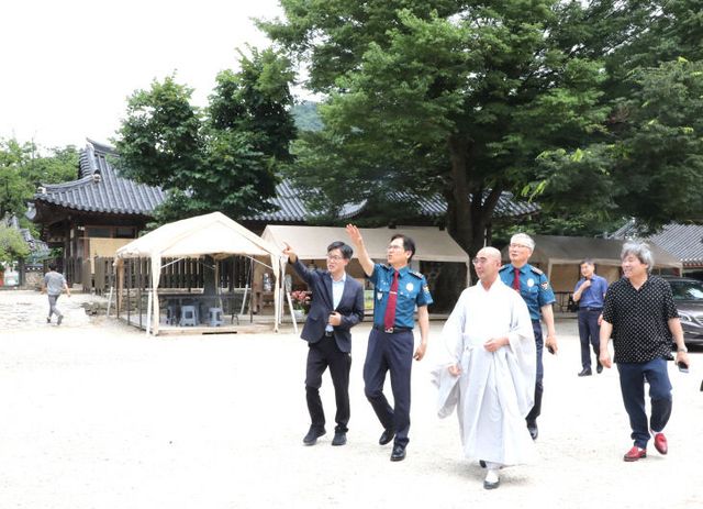 250619 김철문 전북경찰청장 고창경찰서 치안현장 방문