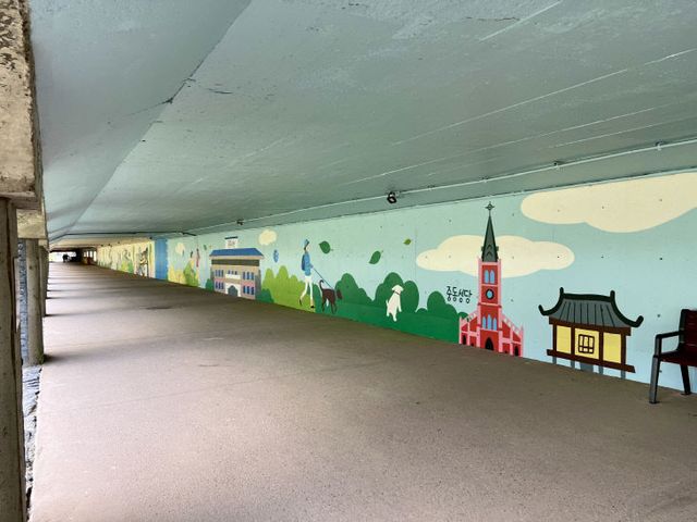 제민천 벽화 조성사업 사진