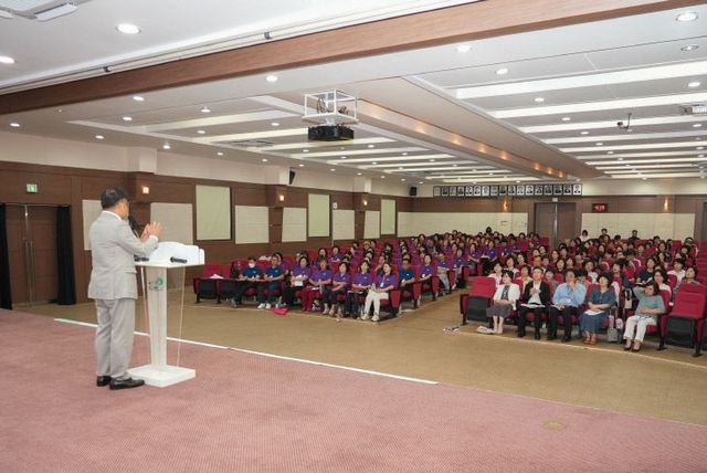 서천군이 실시한 노인맞춤돌봄서비스 종사자 역량강화교육