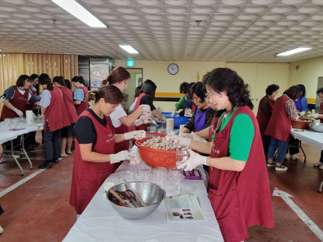 보도 3) 장아찌 담그기 행사(2)