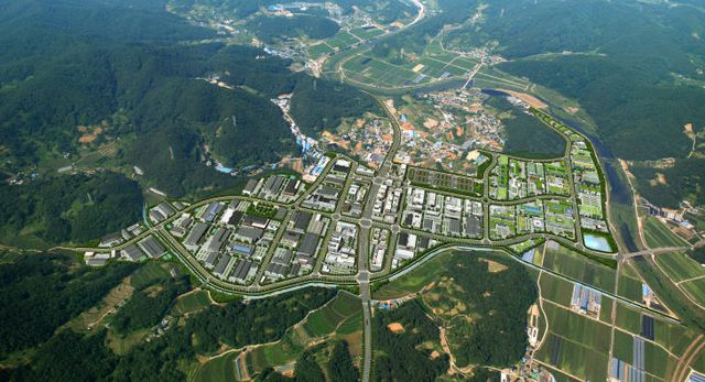 대전 평촌산업단지 조성사업 위치도