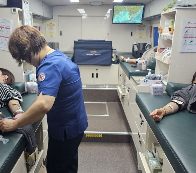 헌혈사진