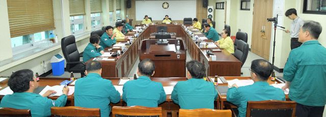2025년 여름철 호우대비 추진대책 간담회 전경