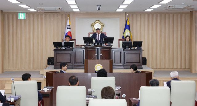 의령군의회 제293회 정례회 폐회