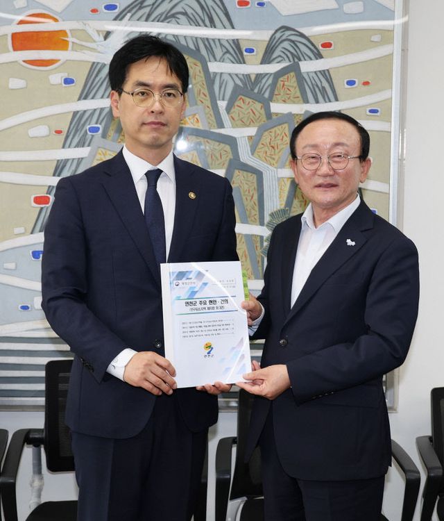 김덕현 연천군수, 김민재 행정안전부 차관에 지역현안 건의