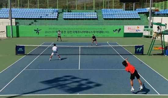 ‘2025 ITF김천 국제주니어테니스투어대회’ 진행사진
