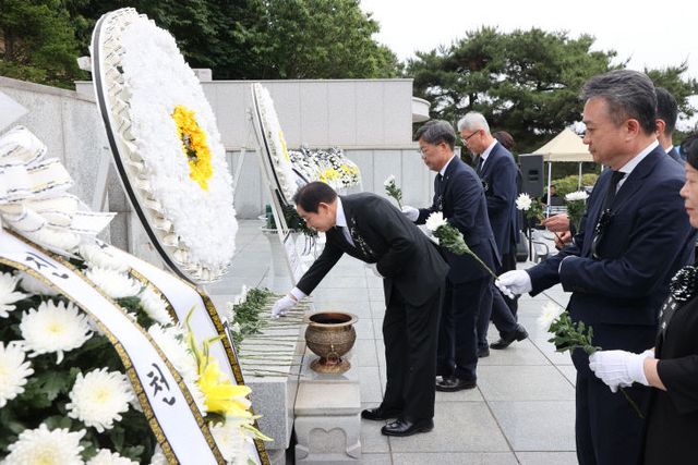 진천군 제70회 현충일 추념식 사진1