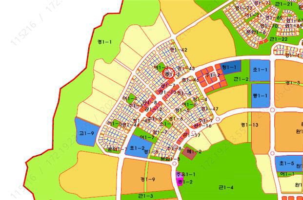 1-1생 주1-3 주차용지