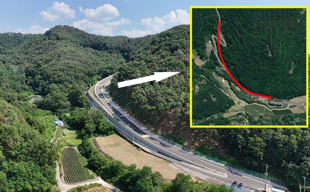 창녕군 대합면 일원 도로환경 개선을 위한 사업 완료