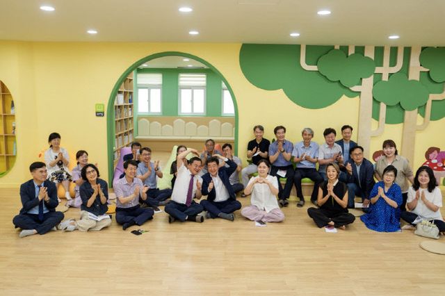 증평군 돌봄나눔플러스센터에서 우관문 교육장 등