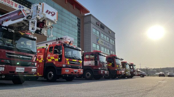 고창소방서 전경사진