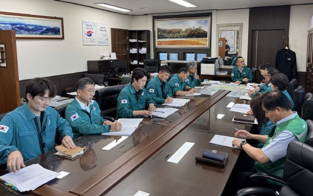 폭염 대책회의 사진