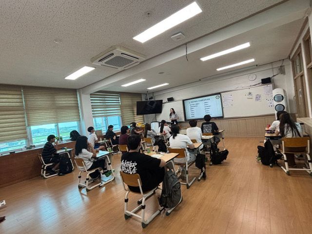 서천교육지원청이 운영한 지역 고교 합동설명회