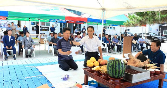 해수욕장 개장식 및 안전기원제(동호)