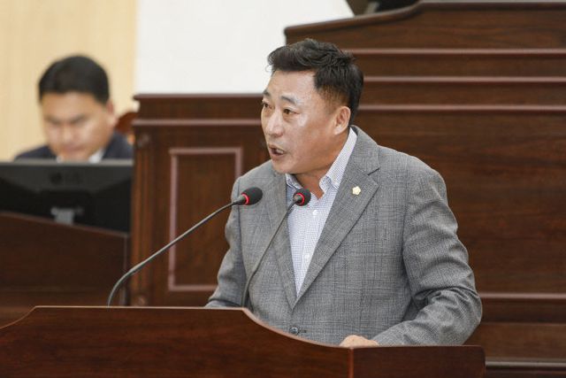 20250711 예산군의회 김영진 의원 발언 사진