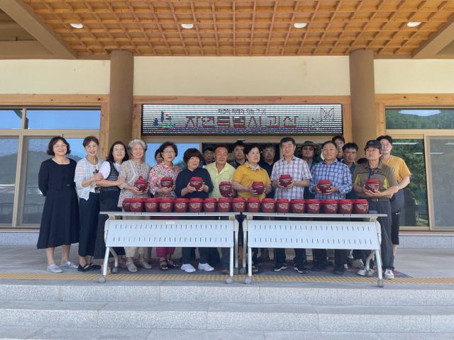 연풍면 익어가는동아리,전달